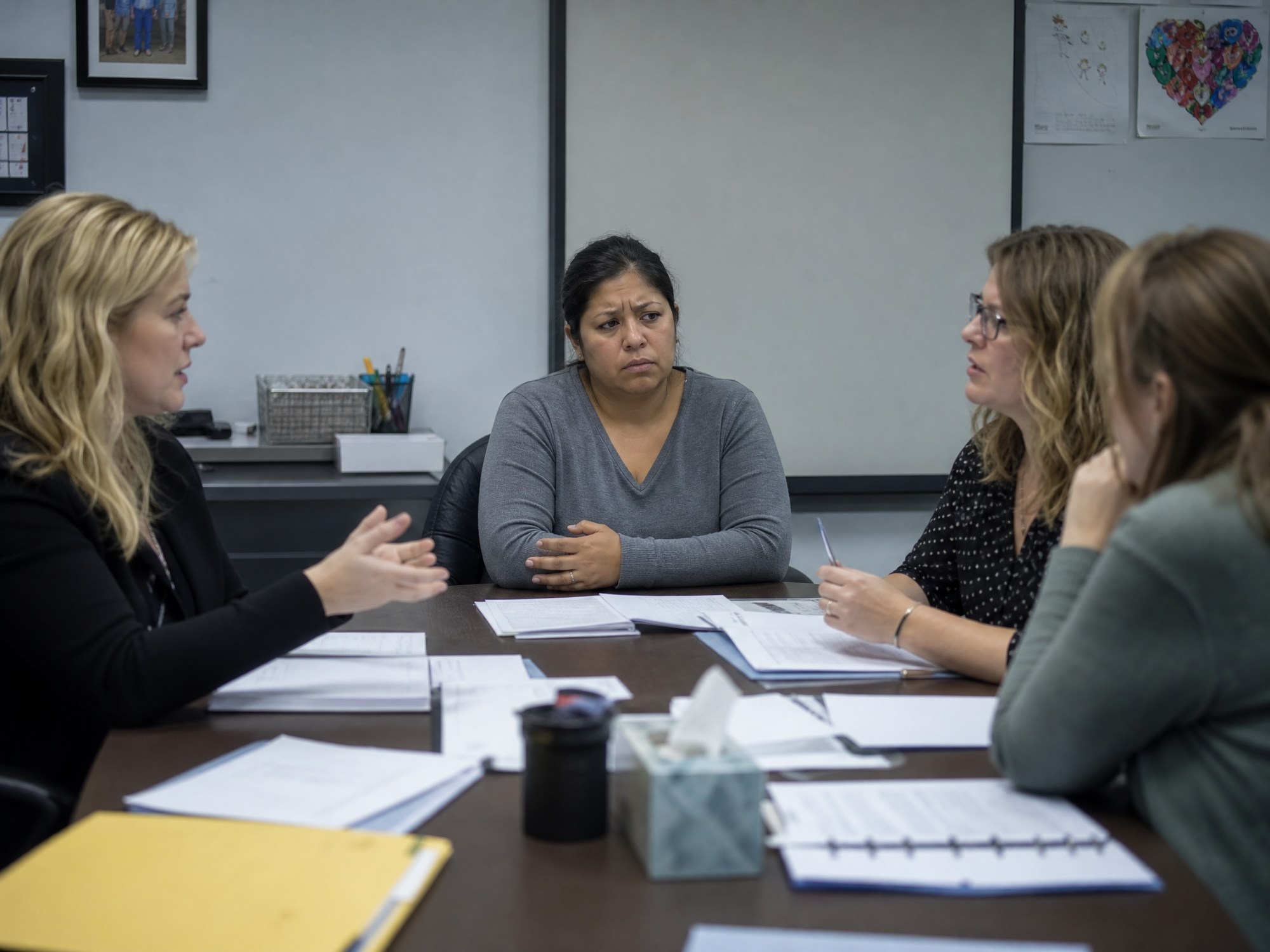 Without an interpreter, parents are often left following along without truly understanding.